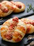 🍞 Roti Sosis Rumahan Lembut 🍅🧀
