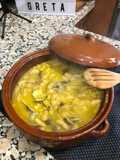 Alubias blancas con almejas en olla exprés