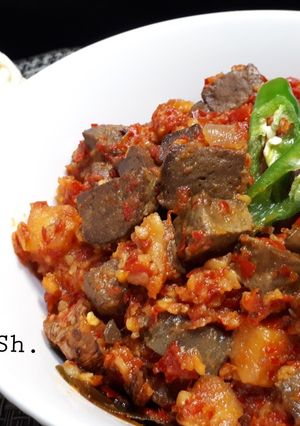 Foto resep Sambal goreng ati kentang