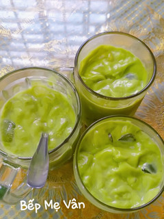 Hình của món Sinh tố bơ.