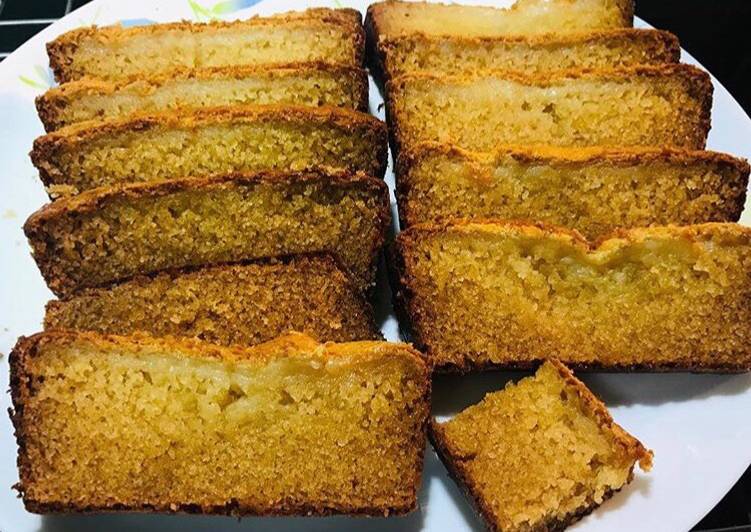 Recipe: Tasty Vegetarian healthy Rawa Cake