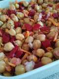Chickpea Salad with Delicious Dressing 🥗
