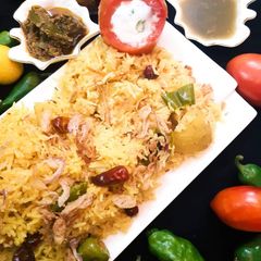 A picture of Aloo ki Tahiri.