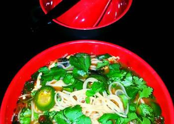Popular Cuisine Mikes Spicy Thai Breakfast Noodles Restaurant Style