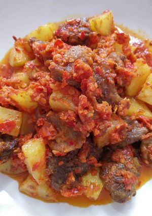 Foto resep Dendeng Balado lambok