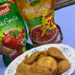 A picture of Aloo Pakora🥔.