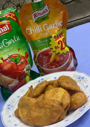 A picture of Aloo Pakora🥔.