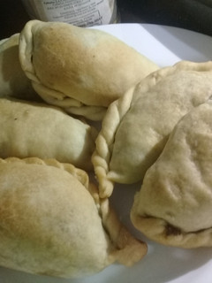 Una foto de Empanadas de soja texturizada (apto vegano)