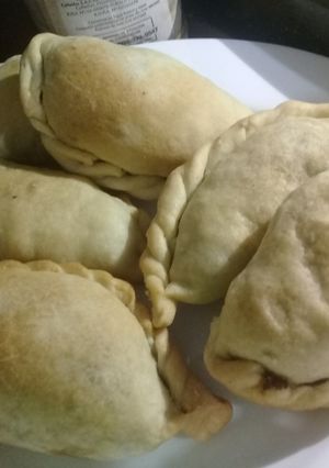 Una foto de Empanadas de soja texturizada  (apto vegano)
