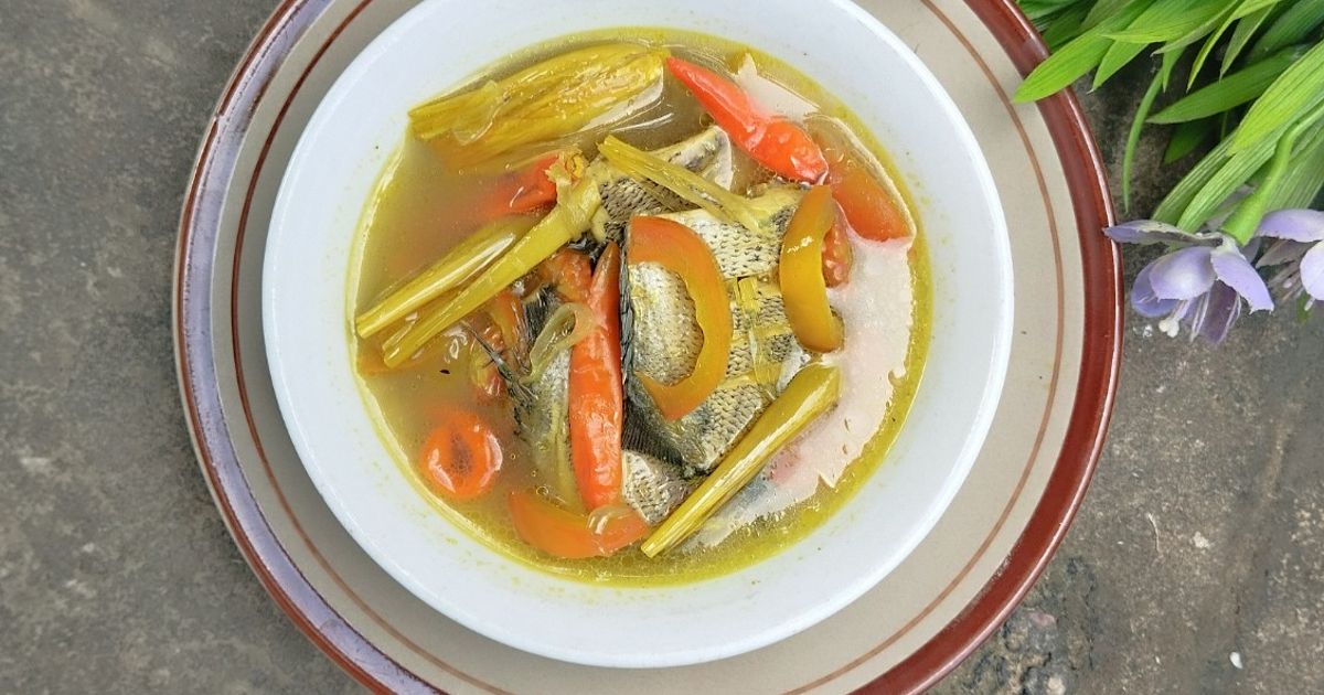 Sayur Asam Ikan Biawan Kutai