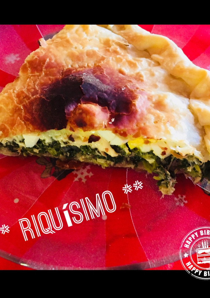 Una foto de Tarta de Acelga y caballa