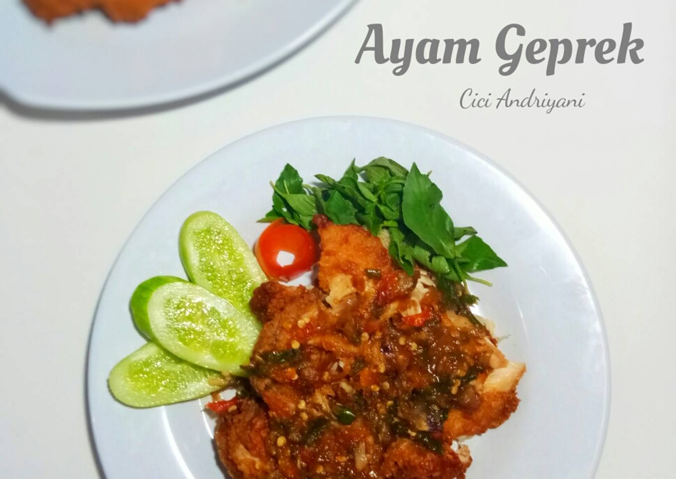 Ayam Geprek #SeninSEMANGAT #BikinRamadanBerkesan