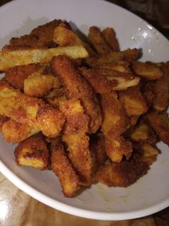 عکسی از دستور سیب زمینی سوخاری🥔😌