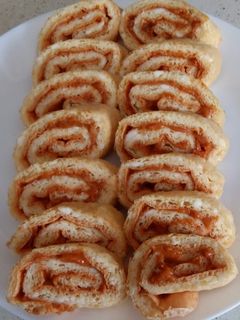 Felhőtekercs (liszt nélkül) recept fotója