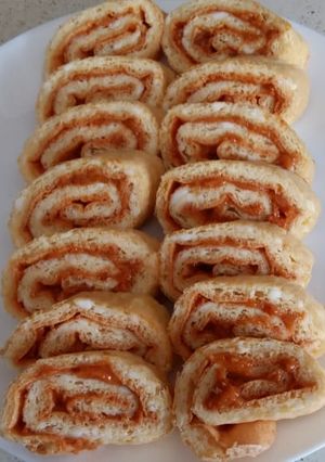 Felhőtekercs (liszt nélkül) recept fotója