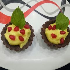 A picture of Choco shrikhand basket.