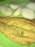 Merluza verde frita