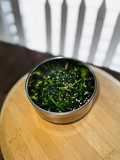 Korean spinach side dish (시금치무침)