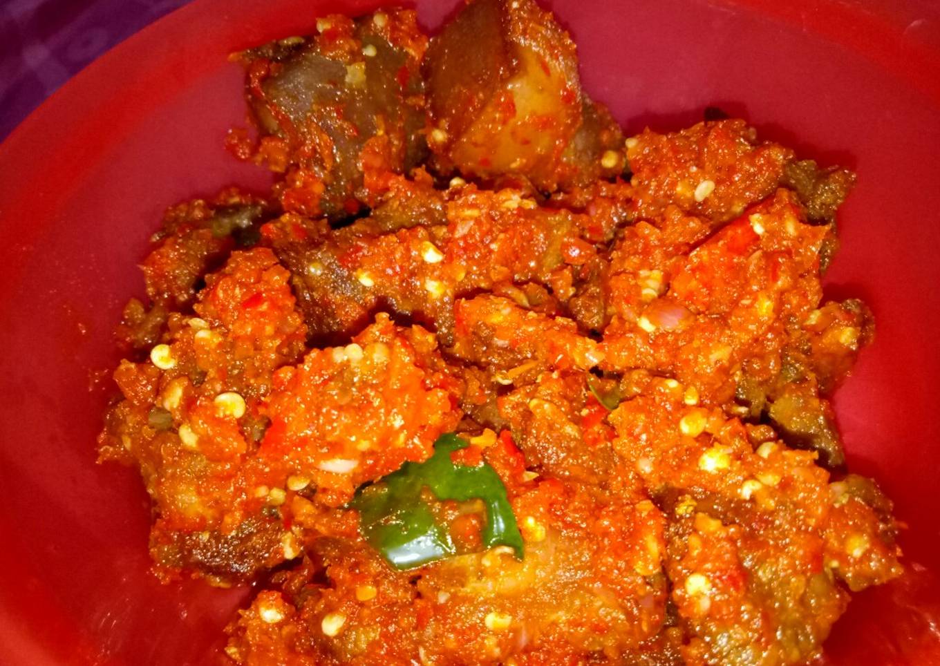 Daging B2 sambel