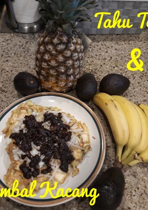 Foto resep Tahu Telor & Sambal Kacang