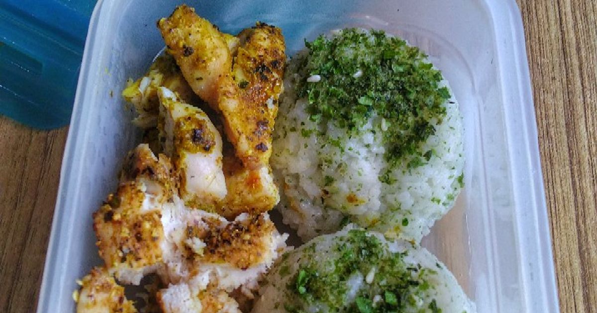 Resep ayam nasi bento rumahan enak dan mudah - Cookpad