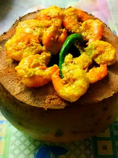 ডাব চিংড়ি রেসিপির প্রধান ছবি