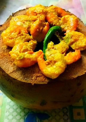 ডাব চিংড়ি রেসিপির প্রধান ছবি