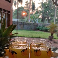 A picture of Pineapple lemon cooler.