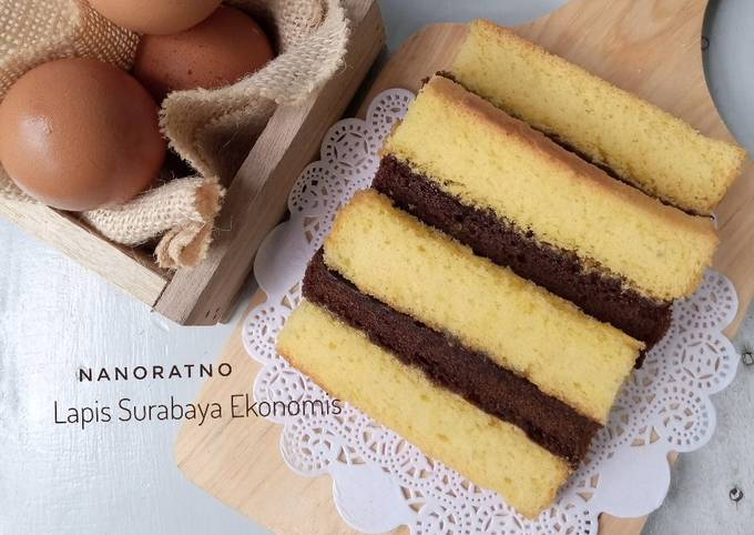 Resep Lapis Surabaya Ekonomis, Sempurna