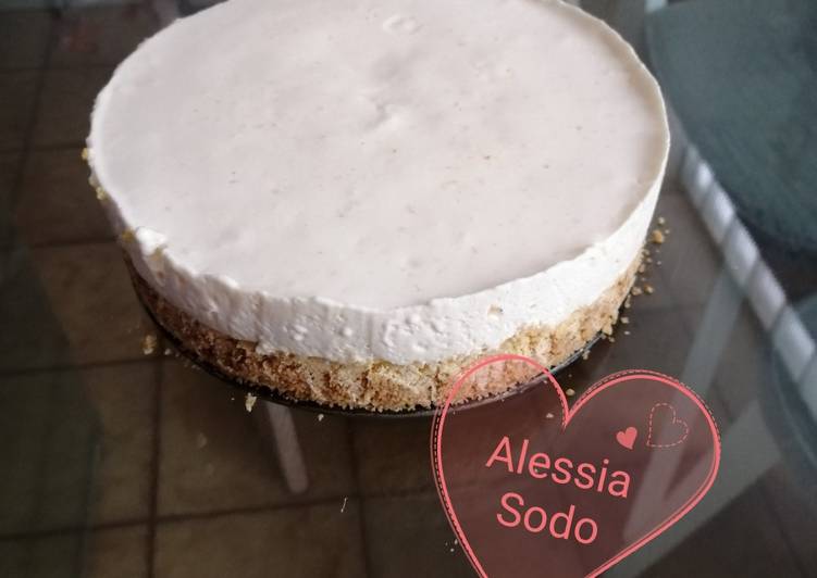 How to Make Veloce Cheesecake crema pasticcera all&#39;arancia😋😋
