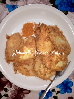 A picture of Fried yam.