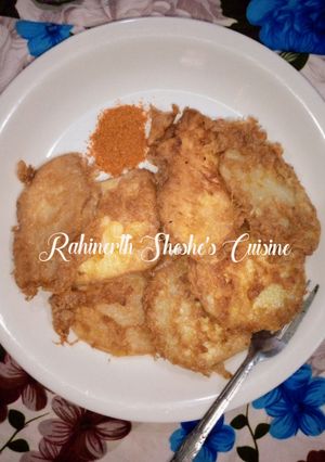 A picture of Fried yam.