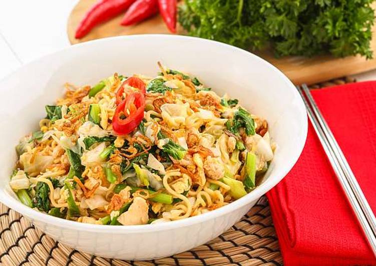 Resep Mie Nyemek Pedas Anti Gagal