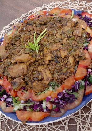 صورة لوصفة سلطة التاكو