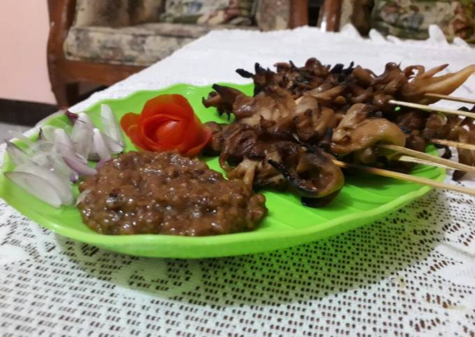 Resep: Sate jamur tiram Bunda Pasti Bisa