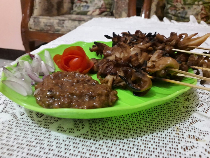 Resep: Sate jamur tiram Bunda Pasti Bisa