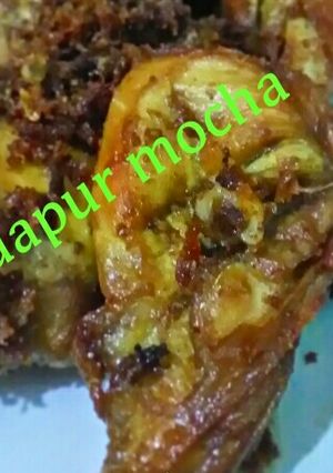 Foto resep Ayam Goreng bumbu ungkep kuning