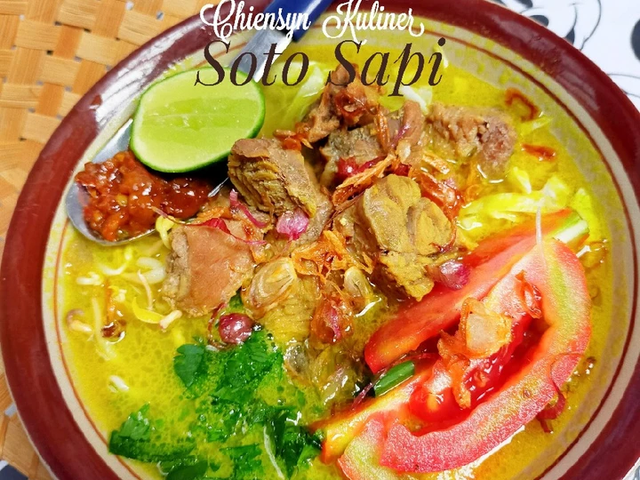 Cara Mudah Menyiapkan Resep Soto daging sapi yang Enak Banget Anti Ribet, Lezat Sekali
