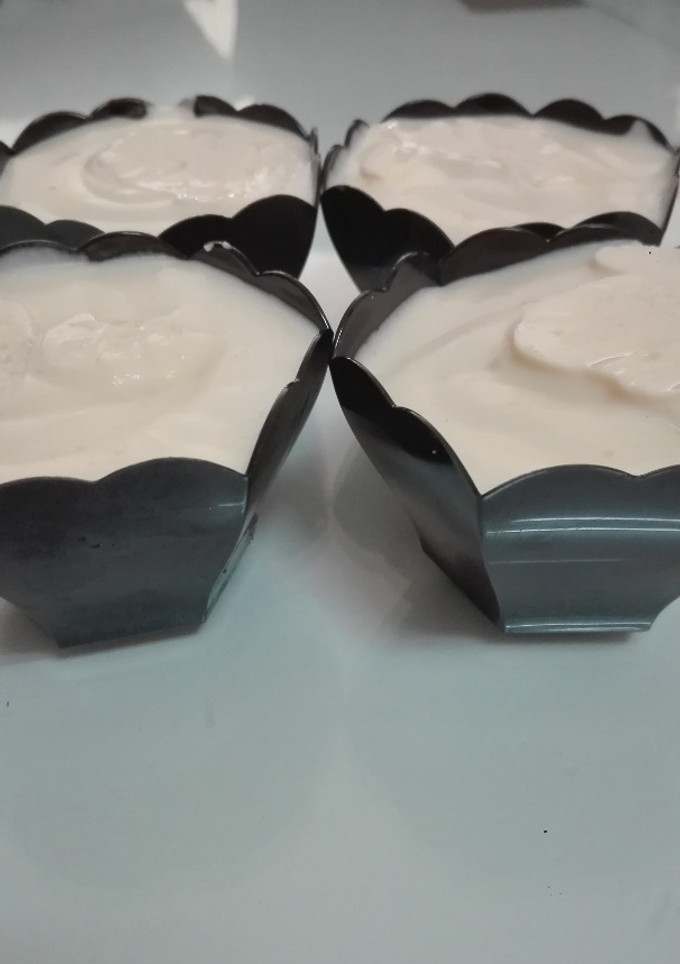 Una foto de Crema pastelera con almendras