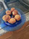 Cheesy potato poppers