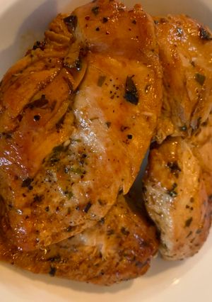 Una foto de Pollo con chimichurri