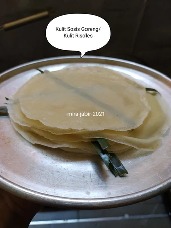 Cara Mudah Menyiapkan Resep Kulit Sosis Goreng/ Kulit Risoles yang Uenak Anti Ribet, Bikin Ngiler