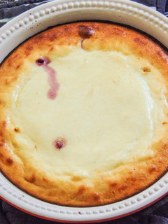 A picture of Cherry Clafoutis (Sort Of).