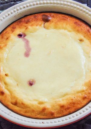 A picture of Cherry Clafoutis (Sort Of).