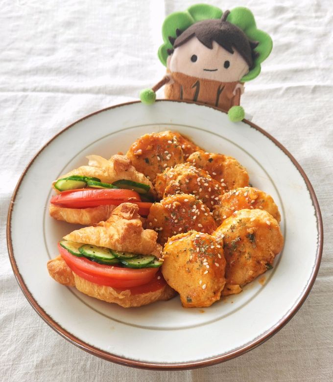 [ 減脂料理 ] 茄汁豆腐雞塊 的食譜成品照片