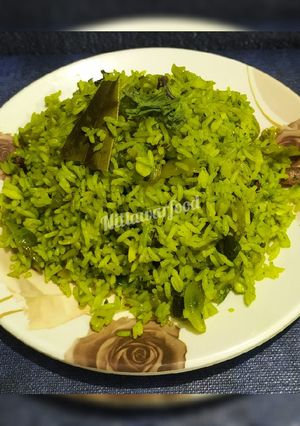 A picture of Pudina Rice.