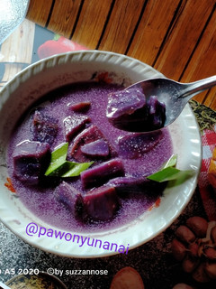 Foto resep 55) Kolak ubi ungu