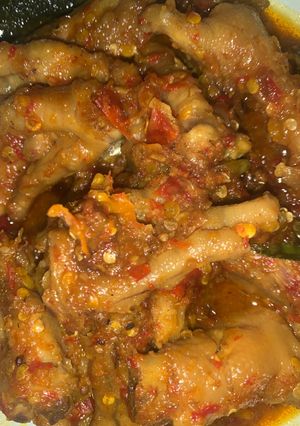 Foto resep Ceker pedas
