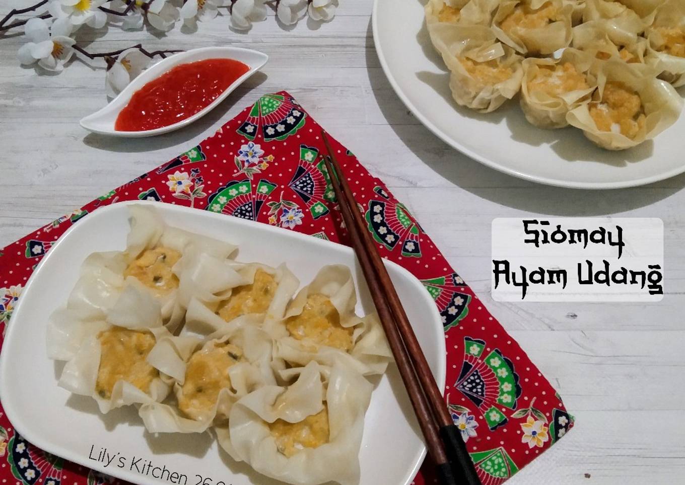 Resep 500.Siomay Ayam Udang yang Enak