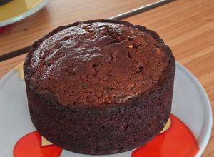 Una foto de Torta galesa patagónica sin huevo 🖤 Torta negra hervida sin balanza 🖤Receta tradicional de 🏴󠁧󠁢󠁷󠁬󠁳󠁿 en 🇦🇷